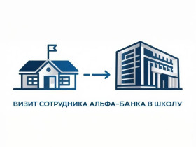 Визит сотрудника банка Альфа- Банка в нашу школу.